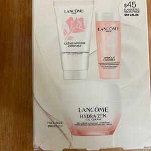Lancome Skincare Moisturizer Set - hydra zen set  value set for travel
